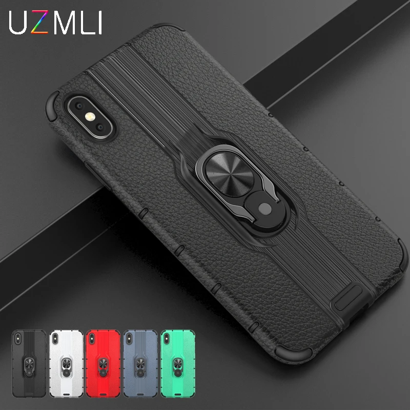 Ударопрочный чехол на 360 металлическое кольцо с подставкой для iPhone 11 pro Max 2019 X XS MAX