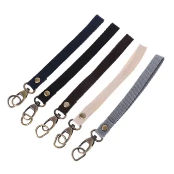 

New Arrival 1 Pc 12MM Universal Replacement Canvas Wrist Strap for Clutch Purse Wallet Case DIY Craft Bag Accessories 5 Colors