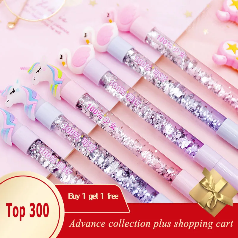 Флеш накопитель в виде единорога boligrafos kawaii lote plumas de gel 0 5 мм корейские ручки черные