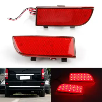 

Lamp LED Light Auto 2Pcs Rear Bumper Brake For Mercedes W639 Viano Vito