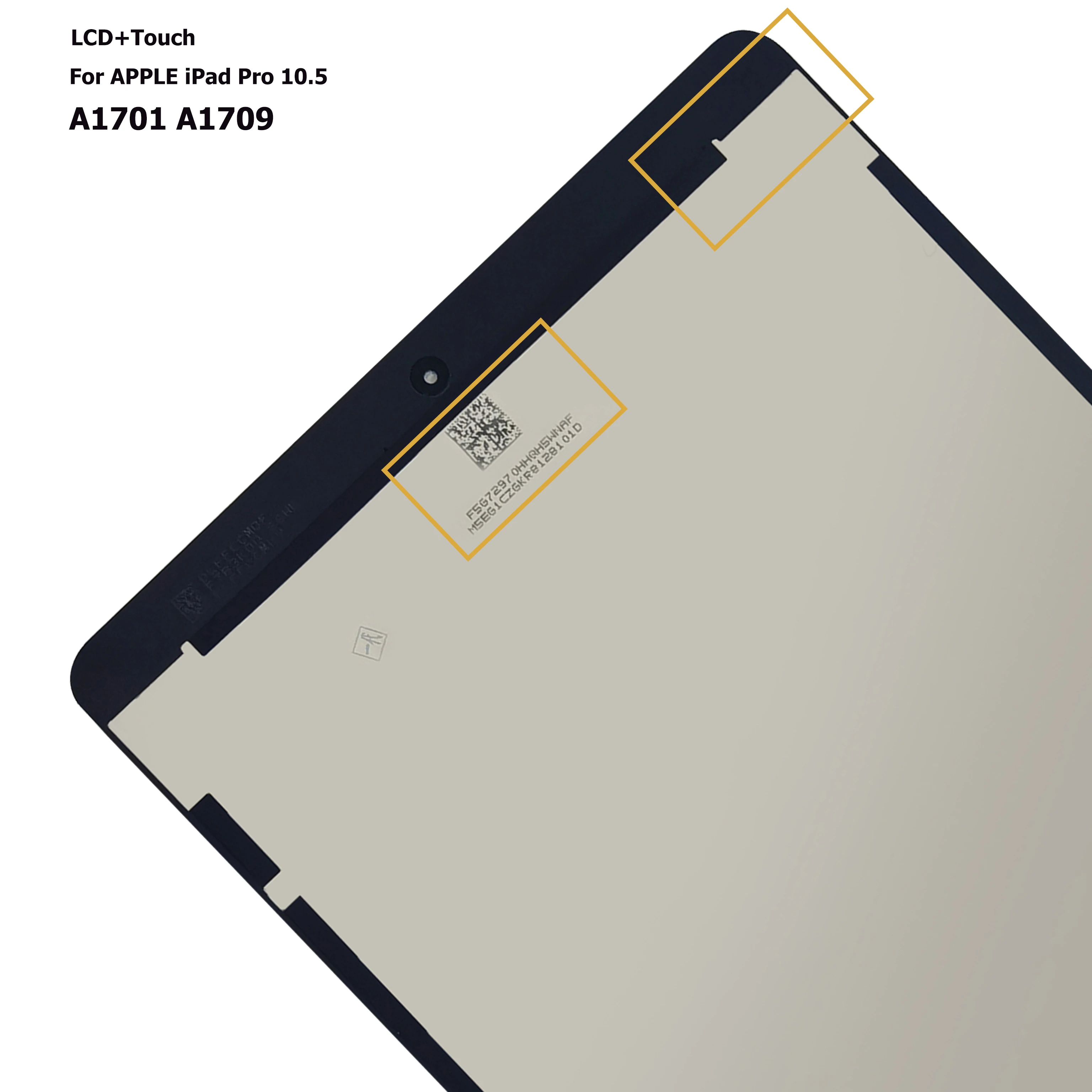 е  10.5 A1701 A1709 A1852  LCD ÷ ġ ũ Ÿ, ƼĿ , ü  ü ǰ, 10.5 ġ LCD