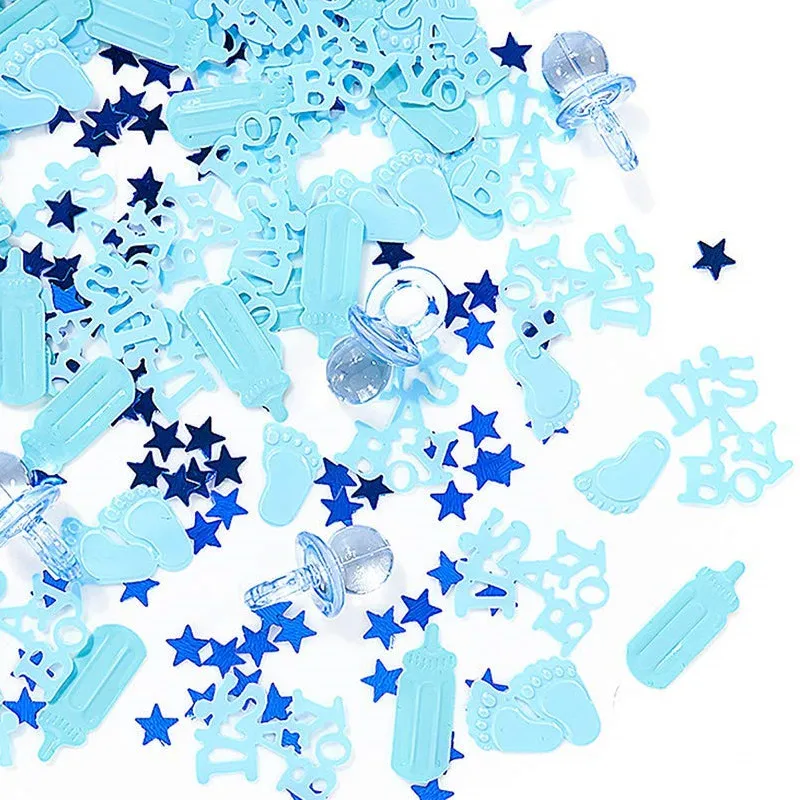 It Is A Boy Party Confetti Baby Shower Confetti Table Party Sprinkles Birthday It's A Girl Baby Shower Decoration ASD034 (1)