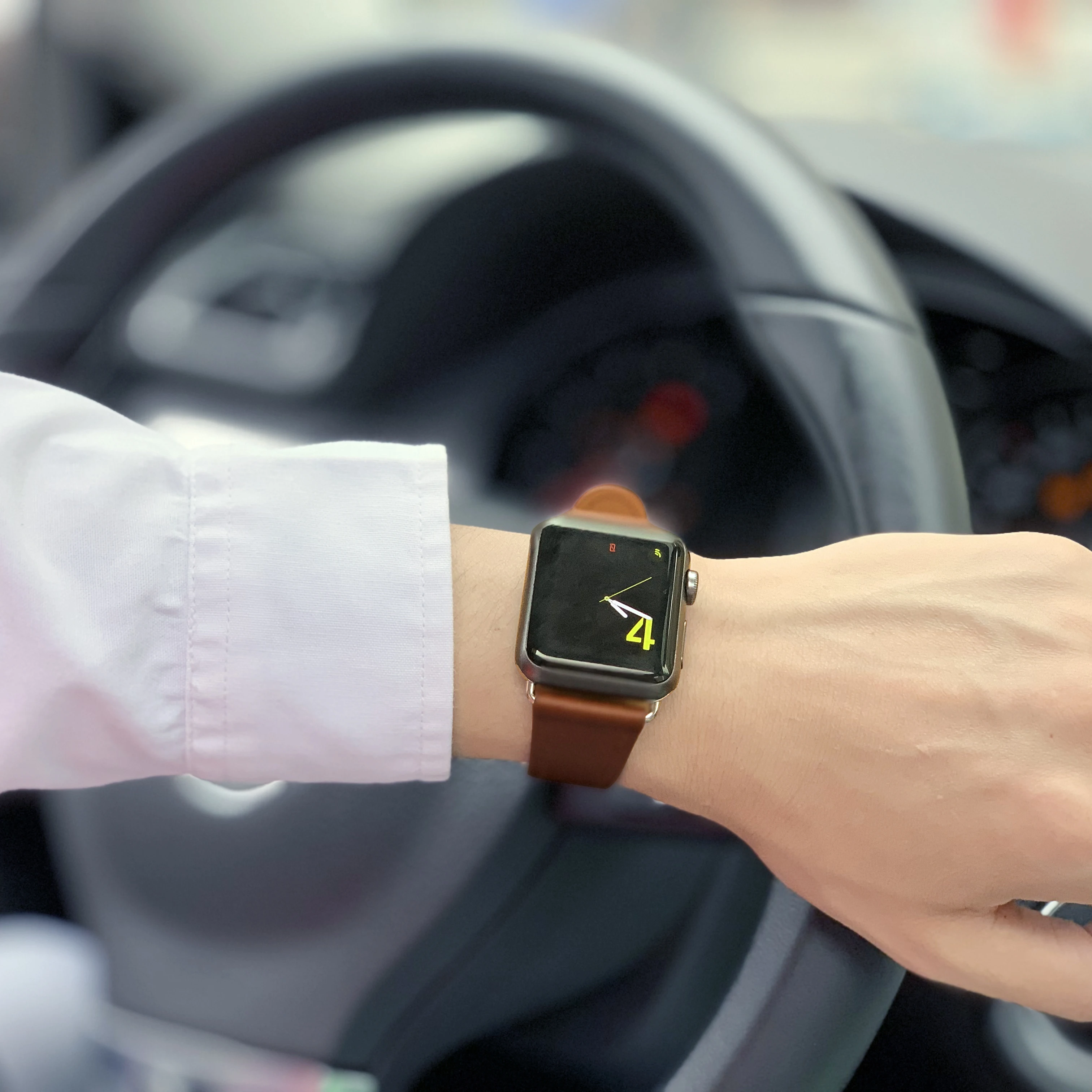 Новейший цветной ремешок из натуральной кожи для apple watch 44 мм 40 мм 42 мм 38 мм браслет для часов iwatch 5 4 3 2 1 Аксессуары