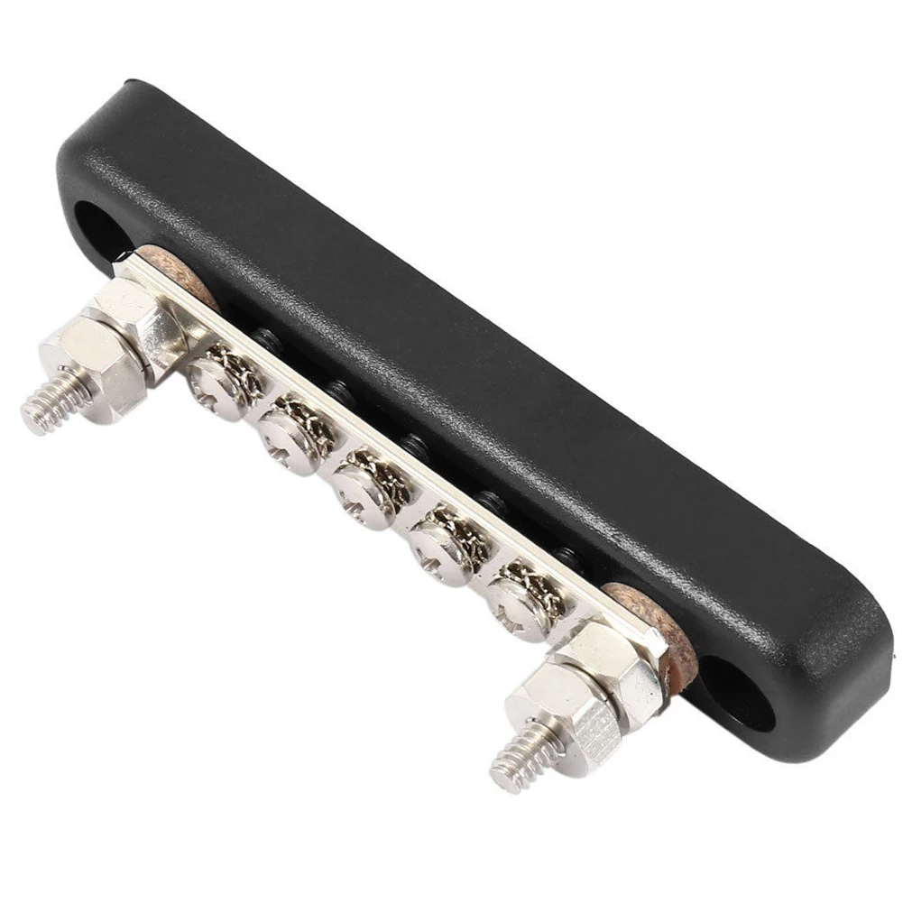 

Terminal Integration Distribution Block Wear Resistant Car Easy Install Bus Bar Brass Bolt Durable Fireproof Ground Accessories
