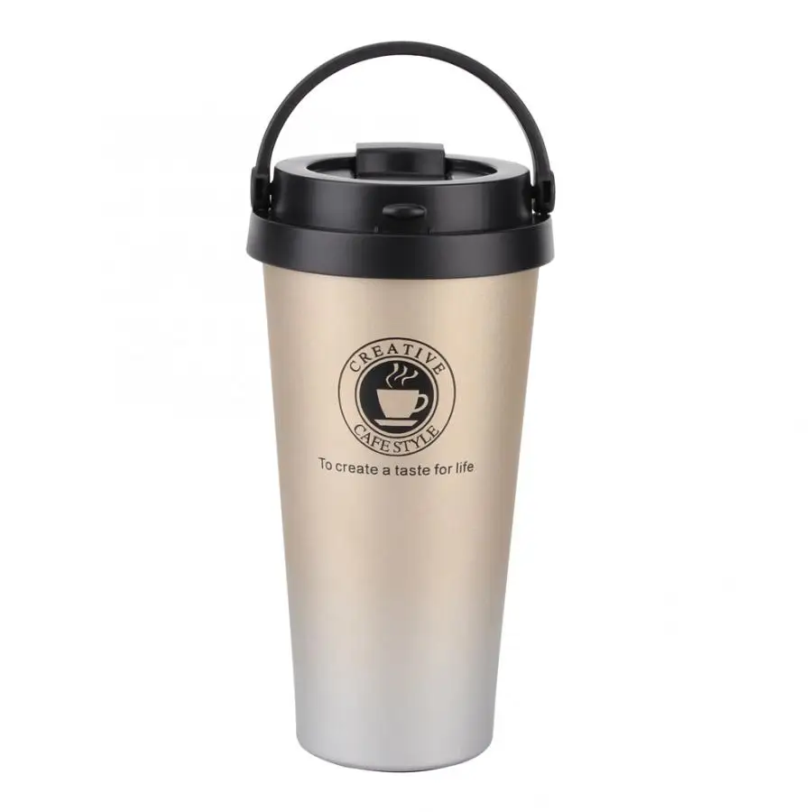 Термосы и термосы 500 мл нержавеющая сталь автомобильная Изолированная Вакуумная