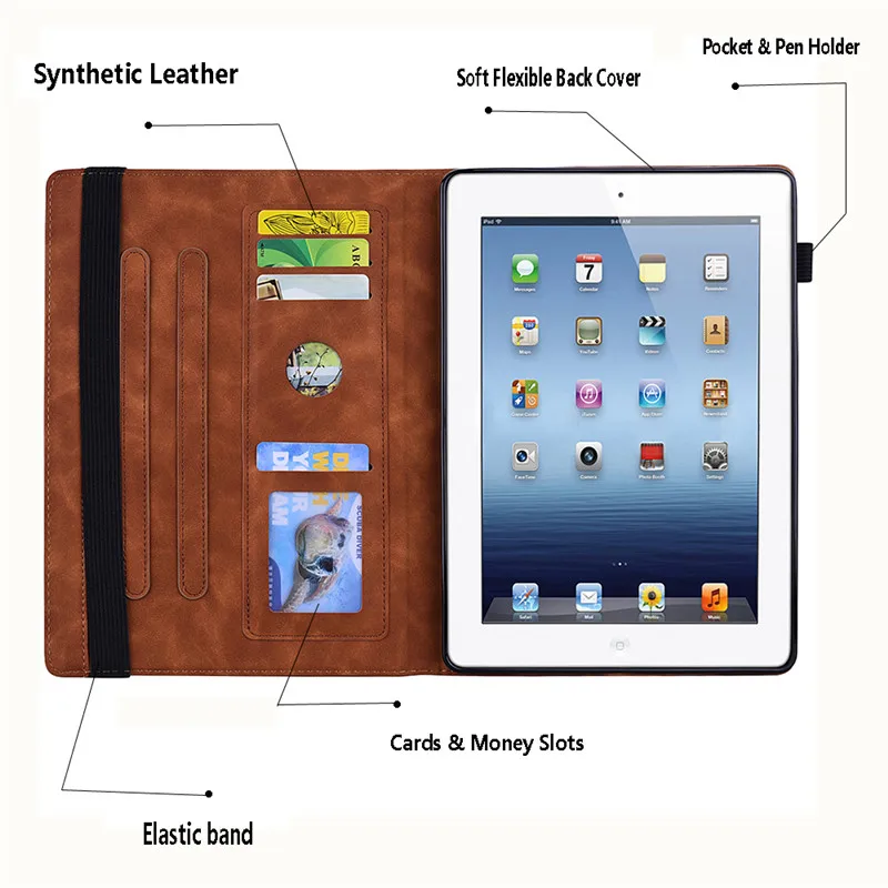Capa para Tablet 3D Tree Emboss para