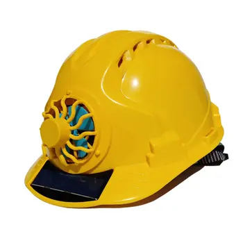 

Safety helmet with fan 2.0 construction shading sun protection solar charging helmet construction helmet air conditioning hat