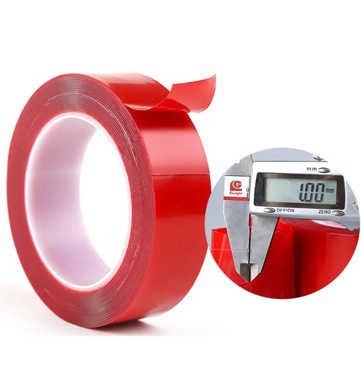 

Transparent Silicone Double Sided Tape Sticker for renault logan kia sportage 3 dacia logan passat b5 opel corsa c yeti