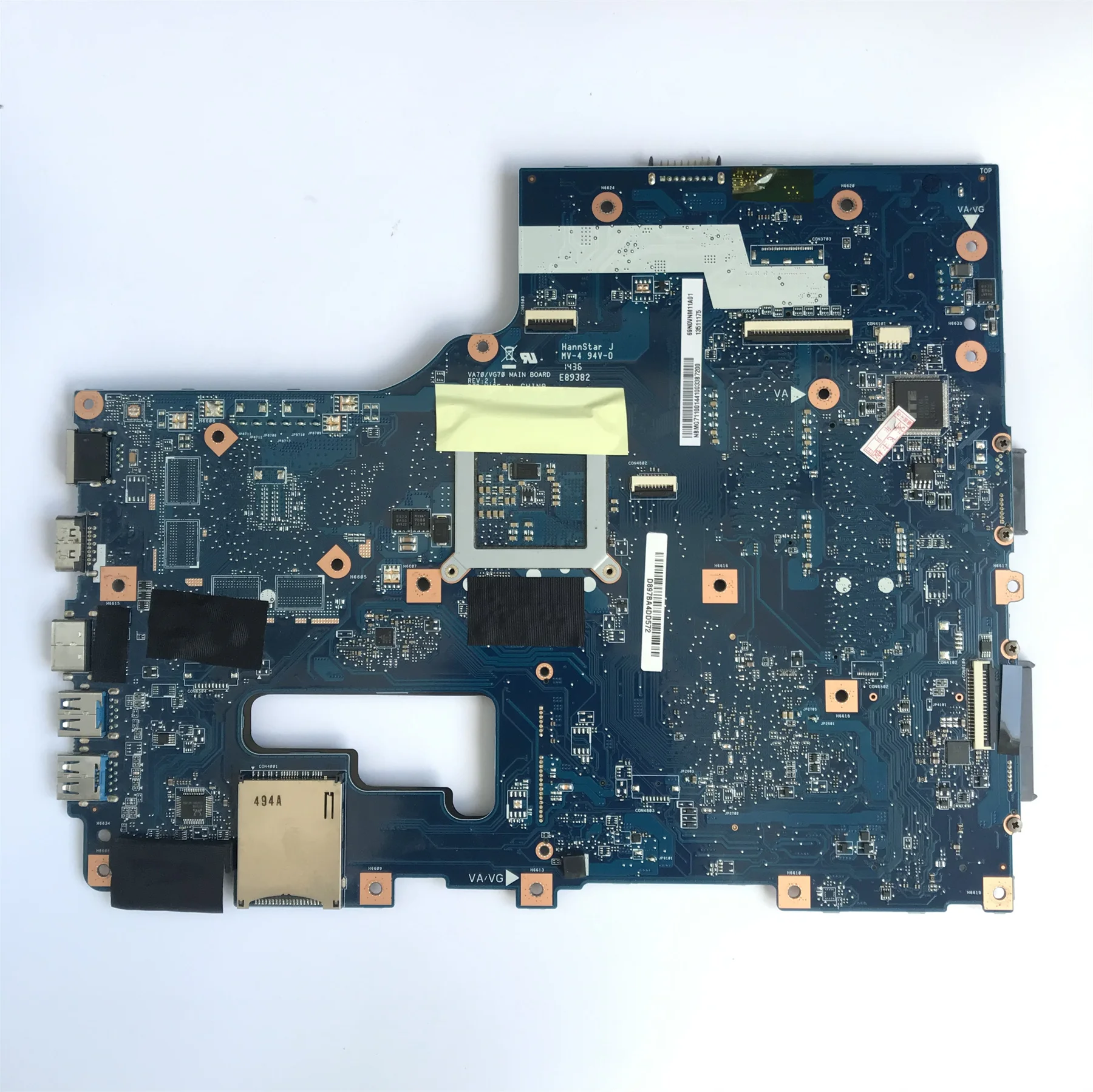 NBMG711001 NB.MG711.001 Acer Aspire E1-731 E1-771 V3-731 Laptop anakart  VA70 VG70 anakart SLJ8C HM77 DDR3 tamamen test edilmiş - AliExpress