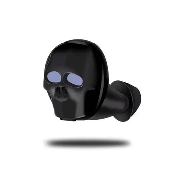 

Bluetooth Earphone Earbud Bass-Stereo Skull-Bone Handsfree Noise Cancelling Mini Hi-Fi With Mic Handsfree Headset for All Phone