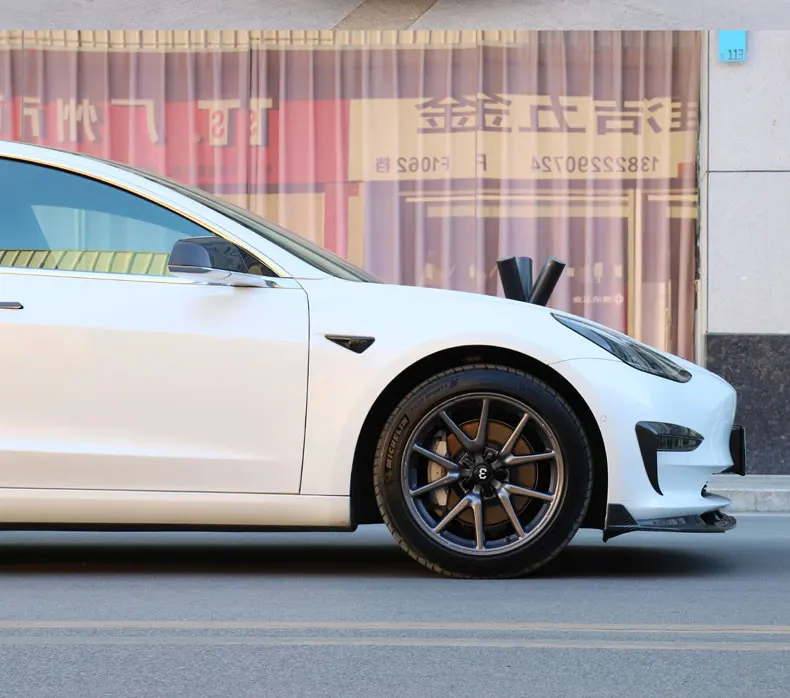 LUCKEASY концентратор Кепки планетарный редуктор двигателя для Tesla модель 3 машинный гараж из 20 дюймов колеса P версия ABS Краски модификации колеса Кепки комплект 4 шт./компл