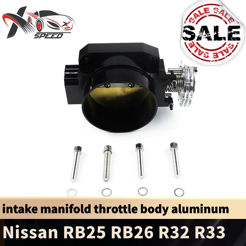 Для Skyline RB25 R32 дроссельной заслонки 85 мм Нисса н Глория RB26DET R33 R34 впускной