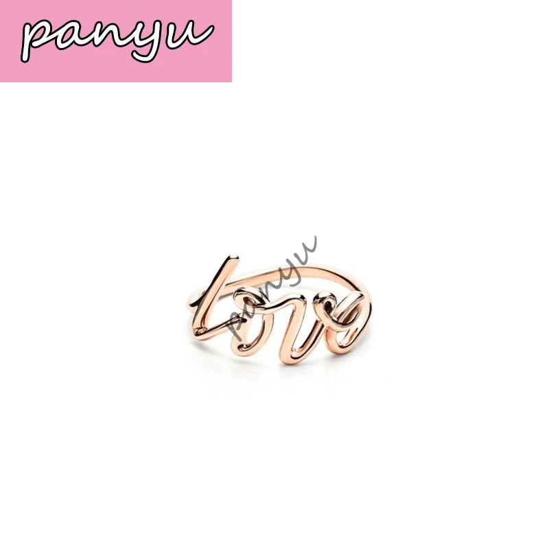 

TIFF S925 new LOVE ring, originally 1:1 high-quality attractive couple ring, suitable for wedding festival gifts and jewelry