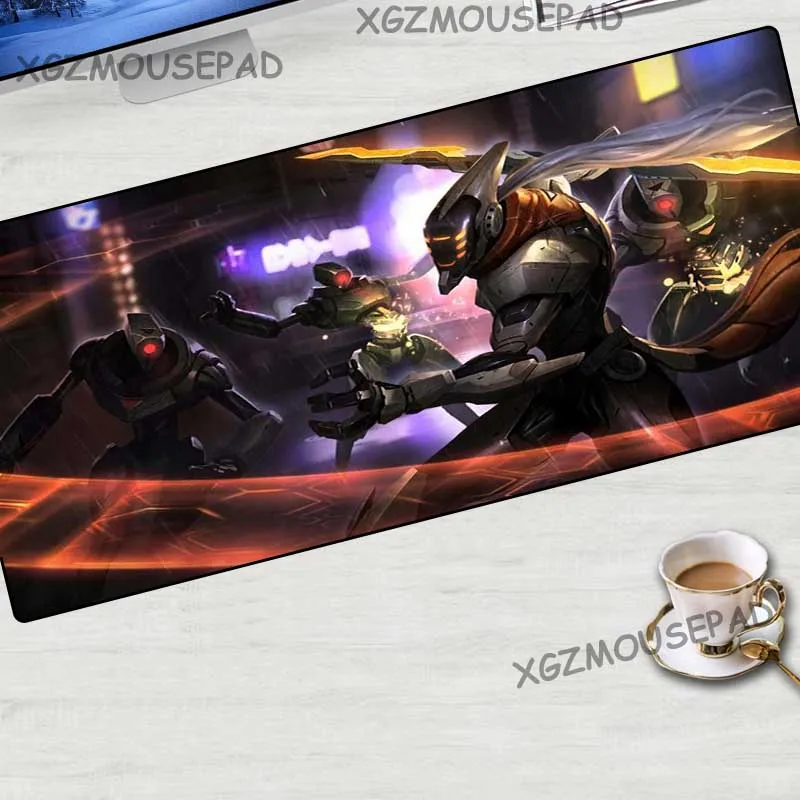 XGZ очень большой игровой коврик для мыши многоцветный замок Egde проект мастер Yi компьютерный стол коврик Future technology ткань нескользящая Резина