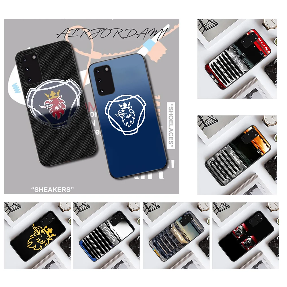 NBDRUICAI Scania логотип грузовика TPU Мягкий силиконовый чехол для телефона Samsung S20 plus Ultra