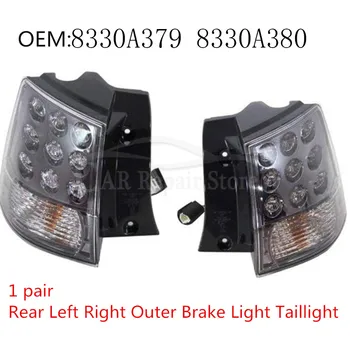 

1 Pair Rear Left Right Outer Brake Light Taillight 8330A379 8330A380 For Mitsubishi Outlander 07-12 XL 2.4L&3.0L Free Shipping