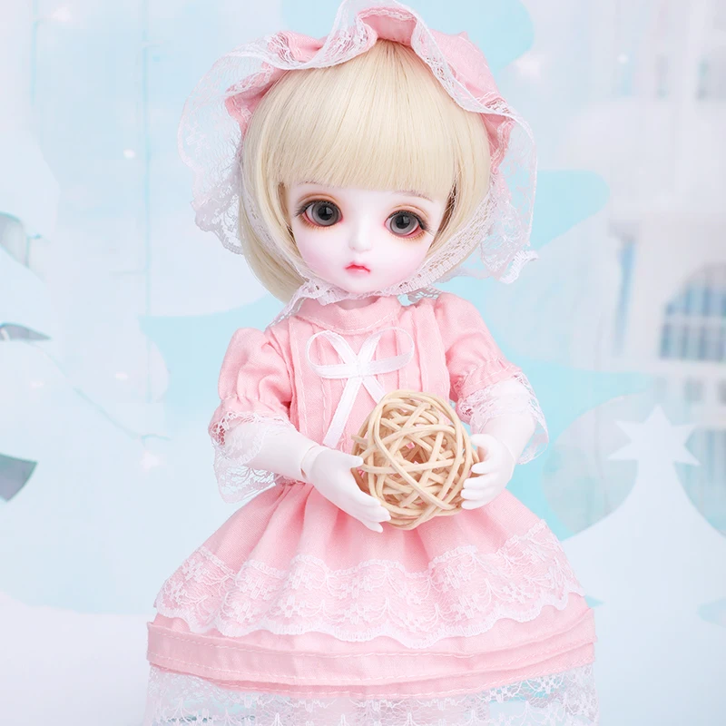 Новые продукты bjd Кукла sd 1/6dollOpenmouth Miu милый розовый костюм сочленение кукла прекрасный подарок-сюрприз