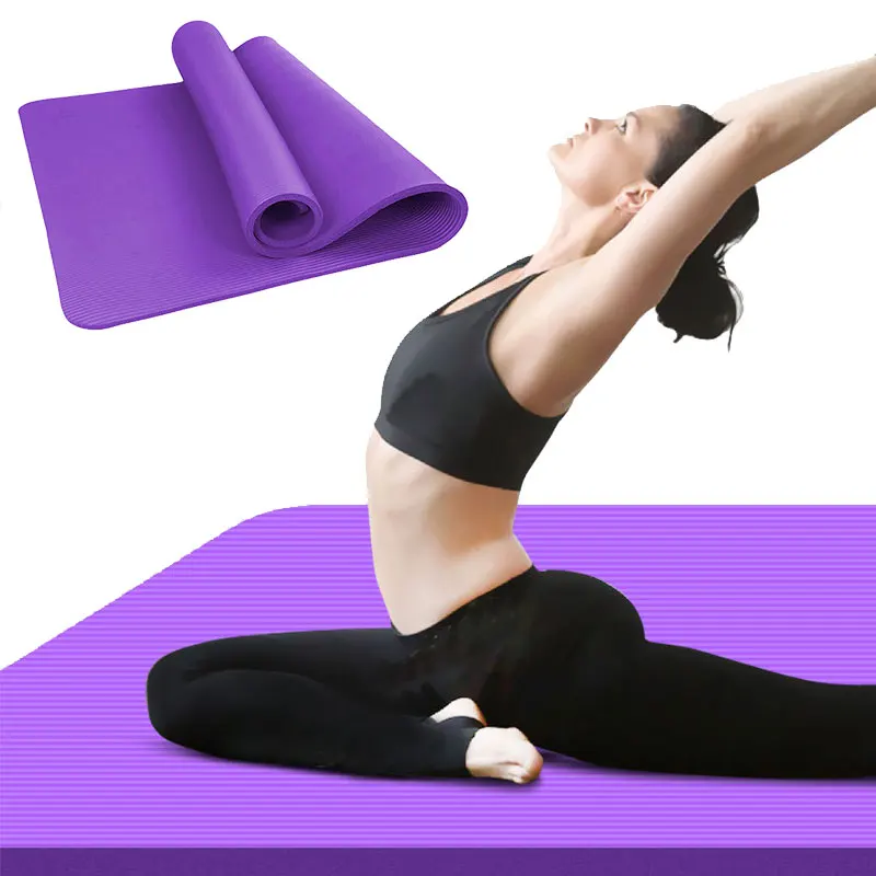 183*61*1.5cm Yoga Mats With Body Line Thick Hot Yoga Pilates Mats