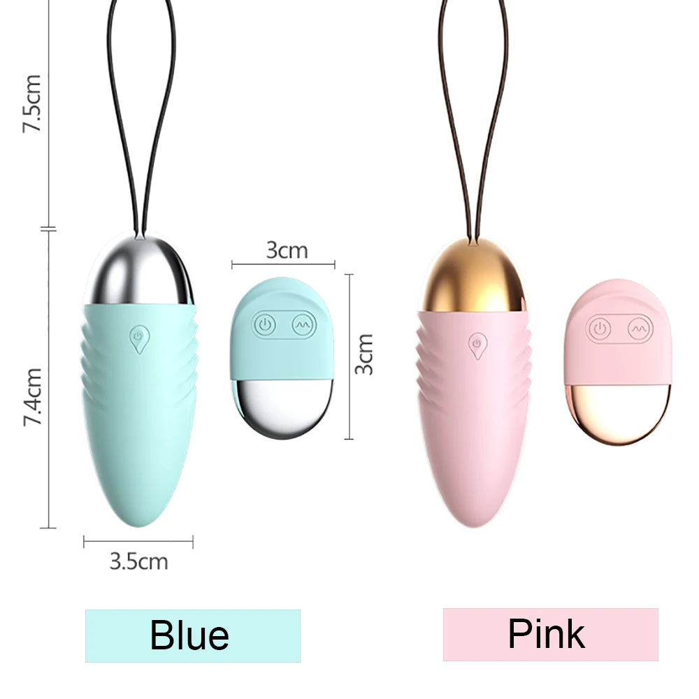 BLACKWOLF Wireless Remote Control Vibrating Egg Clitoris Stimulator Vaginal Massage Ball G-Spot Vibrators Sex Toys for Woman