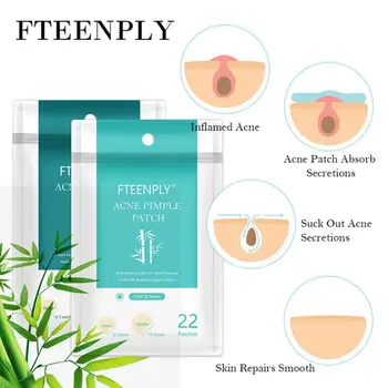 

22 Pcs Acne Pimple Master Patch Skin Nodule Acne Patch-Water Colloid Acne Skin Remover Patch Dropshipping