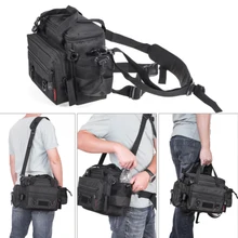 Изолированная приманка водонепроницаемая ткань Оксфорд многофункциональная Рыболовная Сумка Большая емкость одно плечо снасти легкий практичный