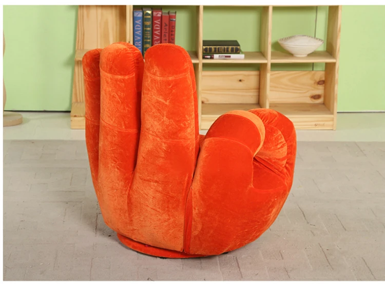 Palm Sofa Five Fingers Lazy Sofa Single Creative Leather Finger Sofa Chair  Bedroom Leisure Computer Chair Couches for Living - AliExpress