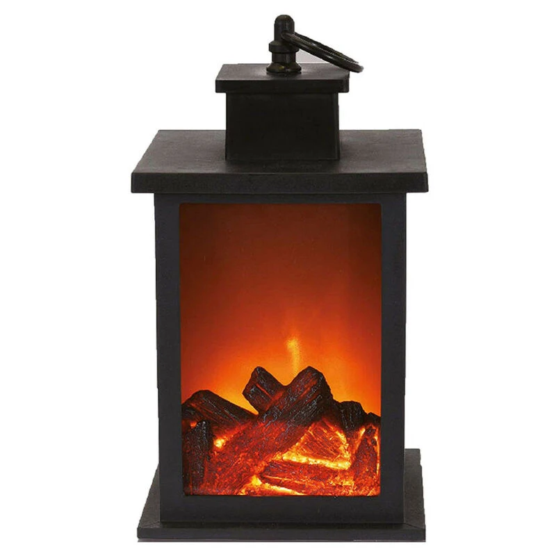Light Simulation Fireplace Garden Lantern Burning Effect Xmas