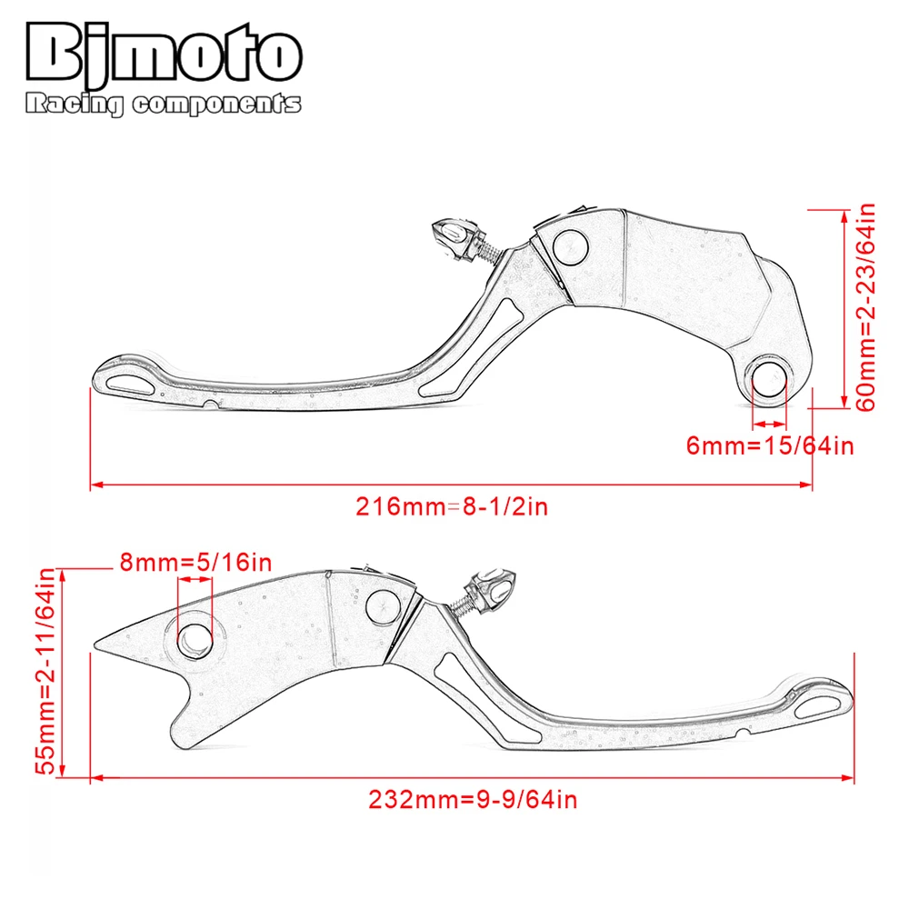 BJMOTO мотоциклетные тормоза рычаги для индийского скаута 2013- Мотокросс ЧПУ регулятор тормоза рычаг сцепления комплект для руля
