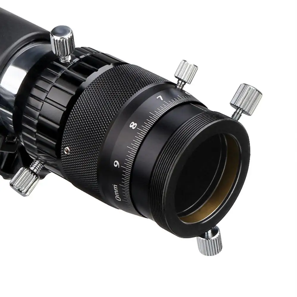 Laida 0.1mm High Precision Double Helical Focuser for Astronomy Monocular Telescope Guider Scope / Finder Scope InterfaceLD2007A