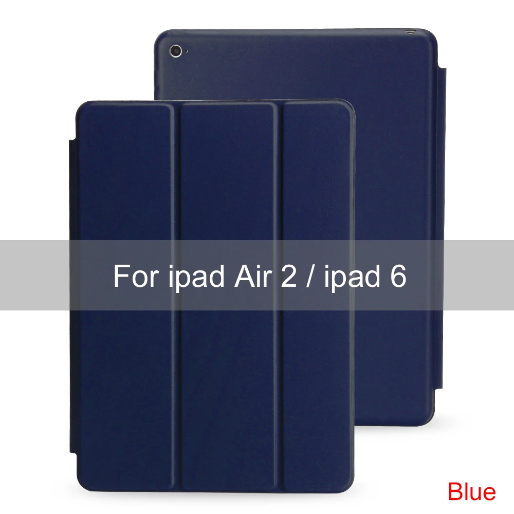 For ipad Air 2 Essidi смарт-чехол для ipad Air 1 2 Funda планшет Складной флип-чехол для ipad 5 6-го поколения Защитный Фолио - Цвет: For ipad Air 2