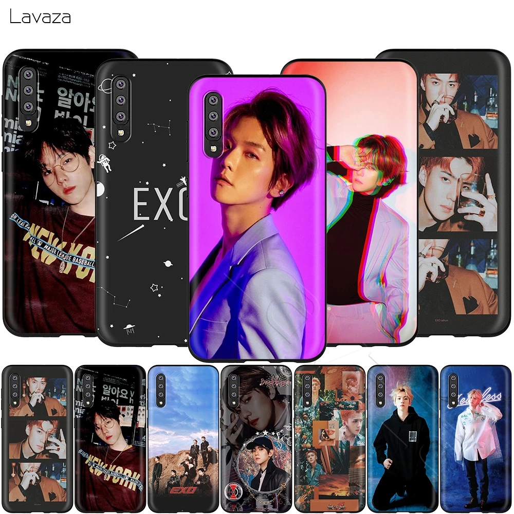 Lavaza EXO Baekhyun Case for Samsung Galaxy A2 J4 Core J6 J7 DUO J8 Prime A20E A70S 2018 |