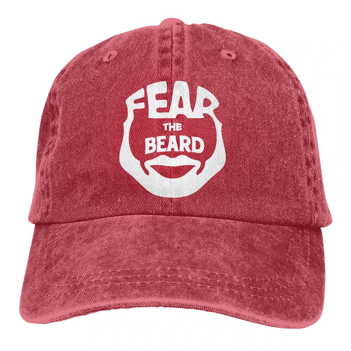 Бойтесь бороды Casquette черный унисекс Мужские Женские деним Strapback бейсболка Регулируемая Гольф папа шляпа