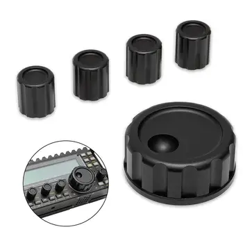 

5sets/lot Knob Set High Quality Aluminum Alloy Button For Elecraft KX3 Shortwave Transceiver With 2pcs Hexagon Wrench