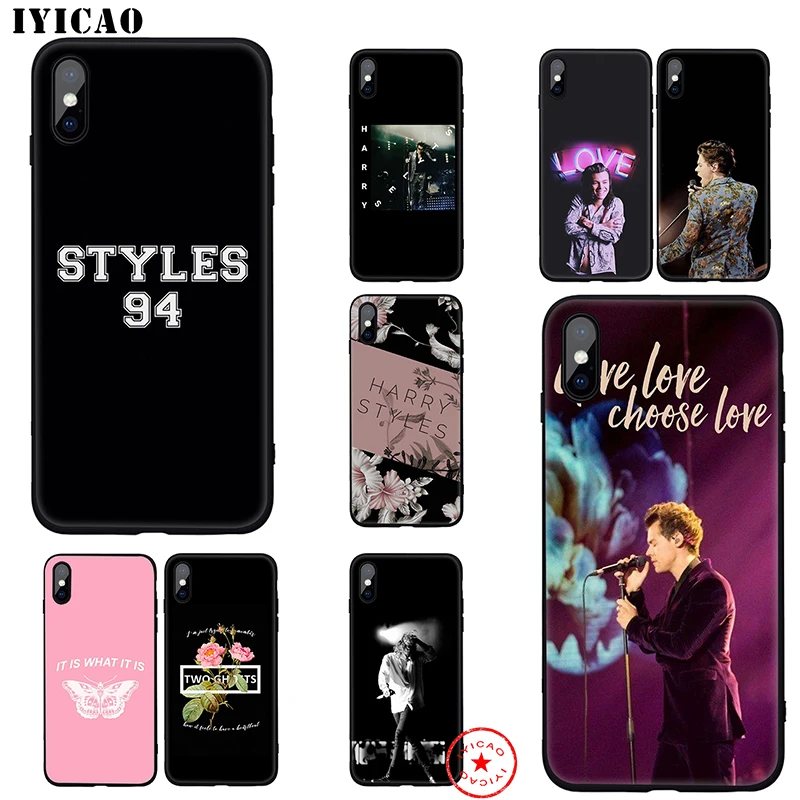 IYICAO Стиль Гарри 1D мягкий чехол для iphone 11 Pro Xr Xs Max 6 6s 7 8 Plus 5 5S Se силиконовый TPU |