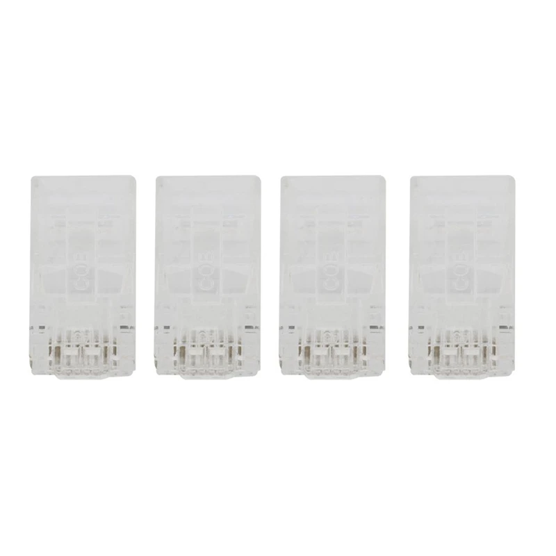 HOT-50Pcs Rj45 8P8C сетевой Lan Cat5E Cat6 модульный разъем Jack Clear и 1 шт. Vga удлинитель Мужской К Cat5 Cat6 Rj45 сетевой кабель Adap