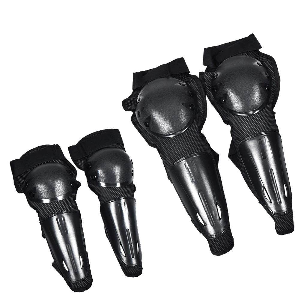 1 Set Motorcycle Cycling Knee Shin Pads Protector Elbow Protective Guard