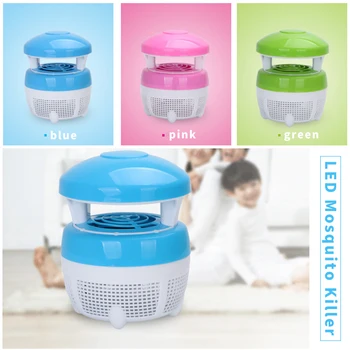 

UV LED Bulb Mosquito Killer Lamp 2 In 1 Mosquitoes Trap Insect Killer Light Bulb Fly Bug Zapper Home Night Light For Baby Summer