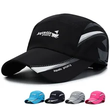

Outdoor Sport Baseball Caps For Men Women Quick Dry Waterproof Snapback Tennis Golf Cap Unisex Adjustable Fishing Sun Hat Gorras