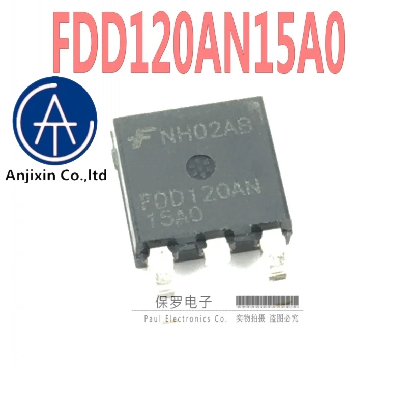 

10 шт. 100% оригинальная новая MOSFET FDD120AN15A0 FDD120AN15AO-252 SMD в наличии