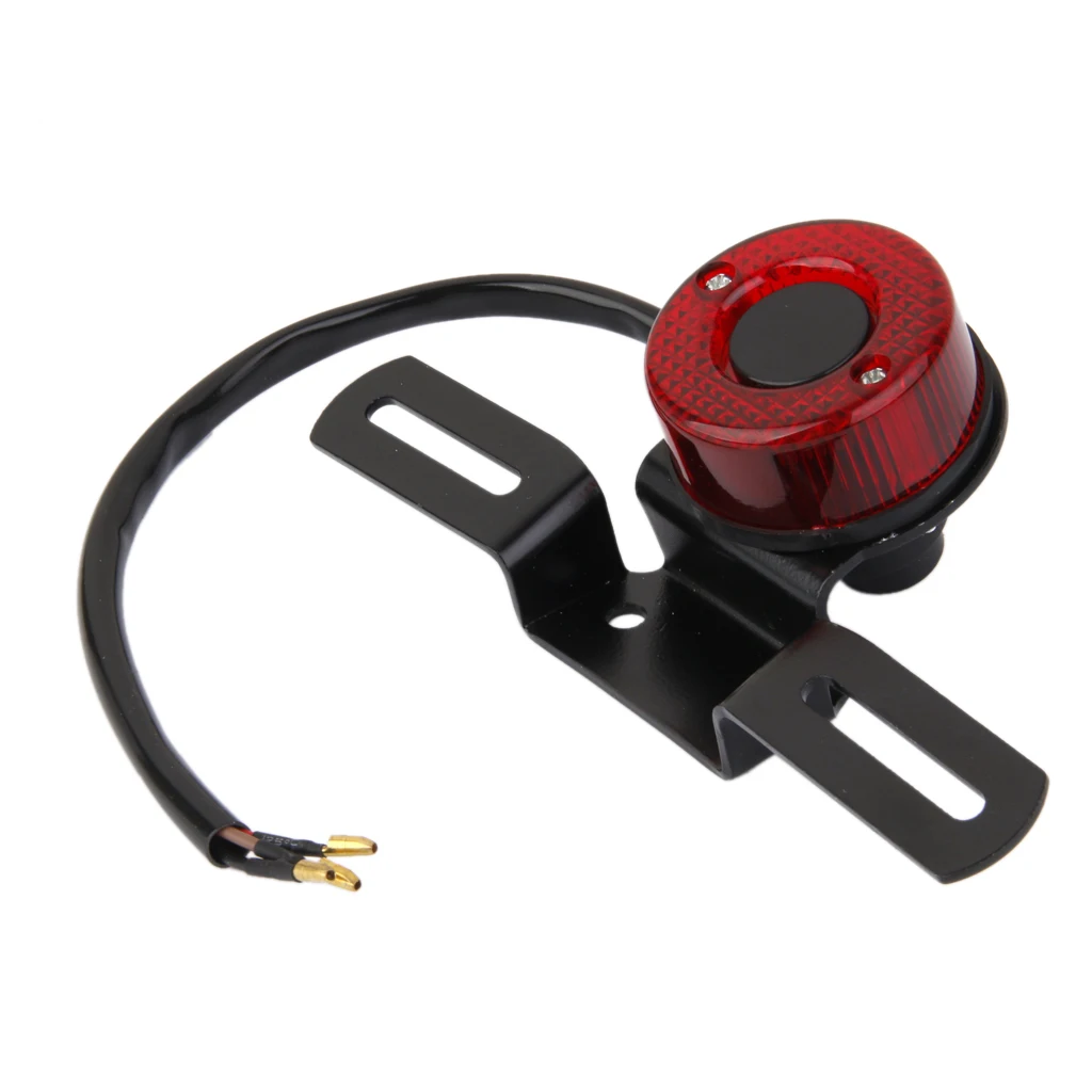 LED Tail Light Stop Lamp with 90cm Brake Cable Fit for Harley Sportster 883 1200 XL
