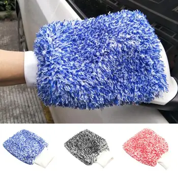 

Brush Car Vehicle Microfiber Washing Glove Cleaning Soft Thicken Mitten Brush Tool Sponges Cloth Brushes Strong Water Absorption