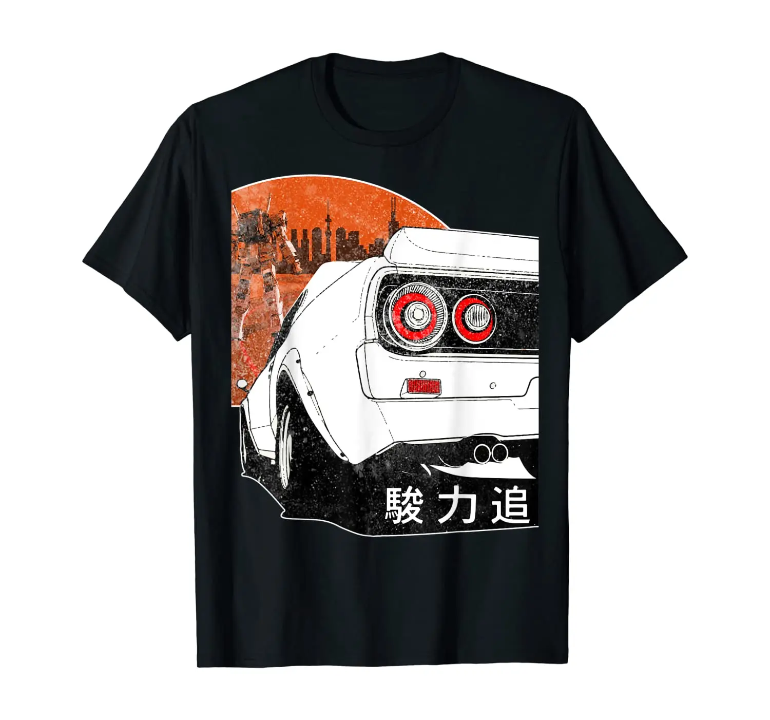 Футболка JDM Motors для японских гигантских роботов | Мужская одежда