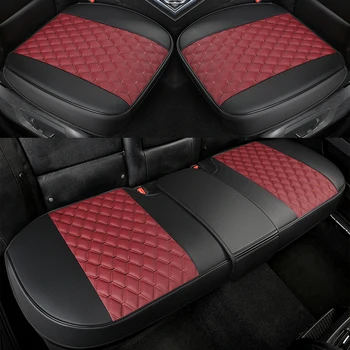 

Universal Car Seat Cover Breathable 5D PU Leather Pad Mat For Auto Chair Cushion Car Front Seat Cover Four Seasons Anti Slip Mat