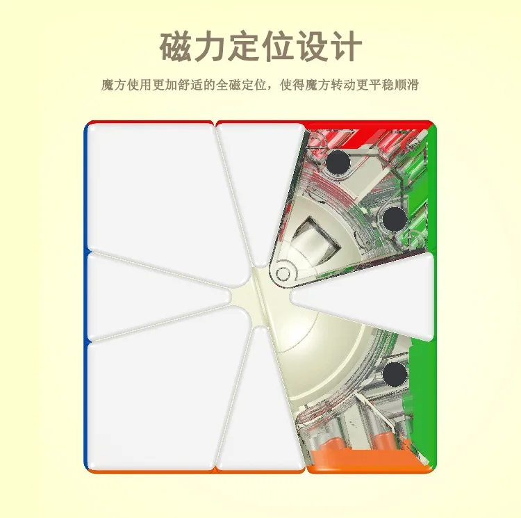 Yuxin Magic SQ1 общий или магнитный, обучающий куб inteligence гладкая поверхность игрушка; развивающая игрушка для детей