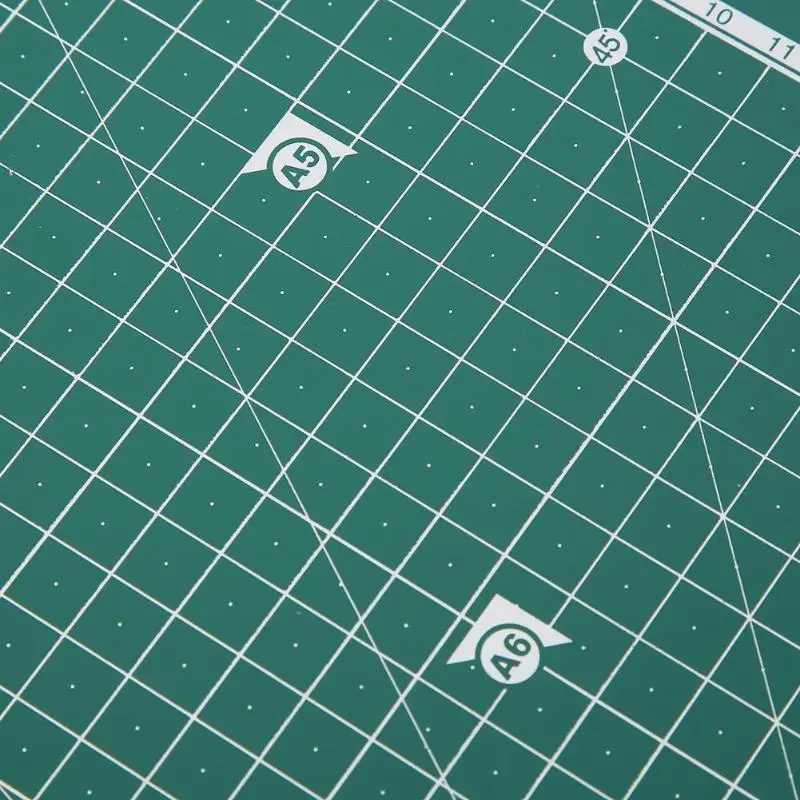 A4 коврик для резки ПВХ DIY разделочная доска двухсторонняя ручная работа пластина дизайн гравировальный инструмент для лоскутного шитья 30*22