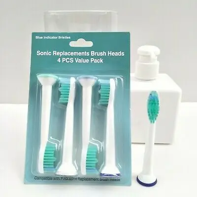 

4PCS Replacement Brush Heads For Philips Universal Electric Toothbrush Toothbrush Attachments Fit Hx6730 / 3226/6530/9362