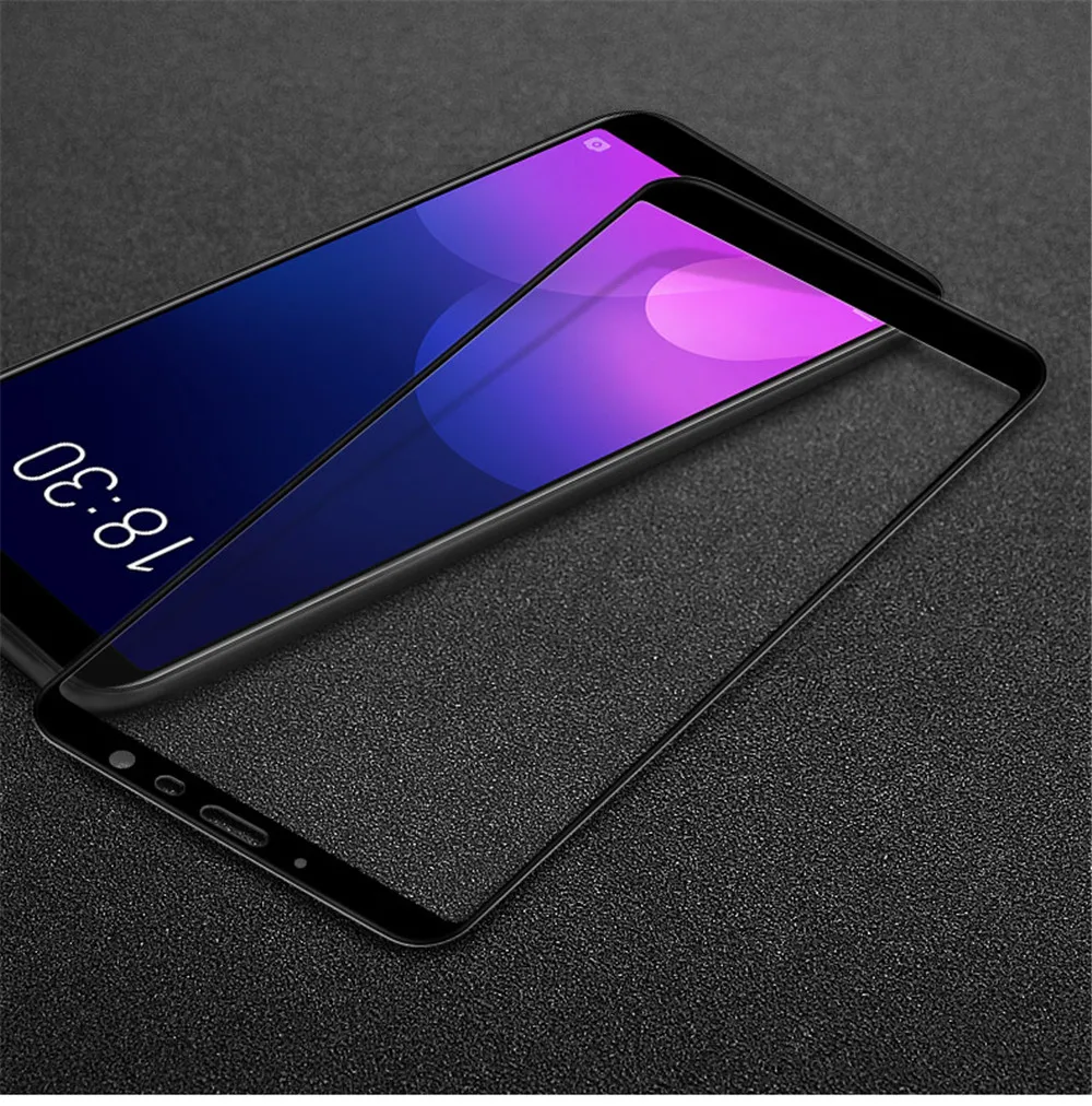 Imak Оригинальное полное Покрытие закаленное стекло на для Meizu 6T M6T Стекло Защитная стеклянная пленка 5.7 дюйма