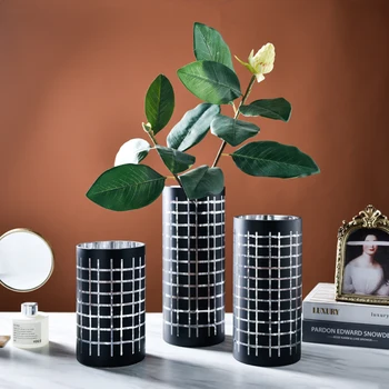 

Tabletop Glass Vases Living Room Bedroom Flower Arrangement Dry Flower Decoration Vase for Wedding Decoration Glass Terrarium