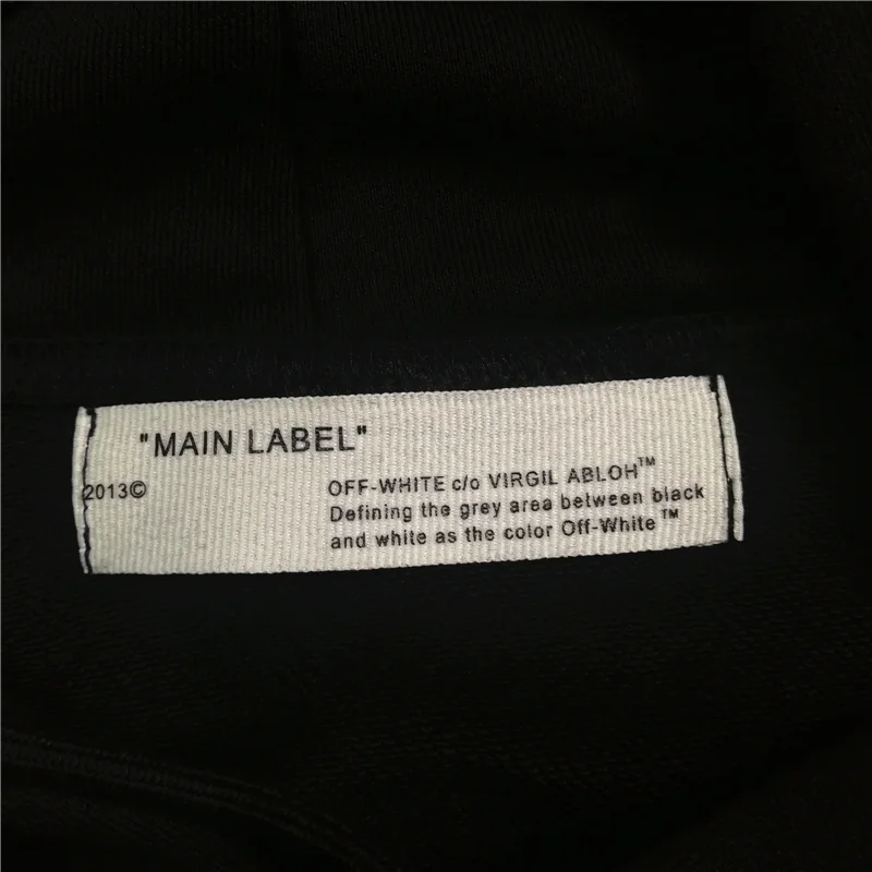 Высокое Качество OFF-WHITE 19SS OW splash ink graffiti cross arrow печать мужская пара толстовка с капюшоном
