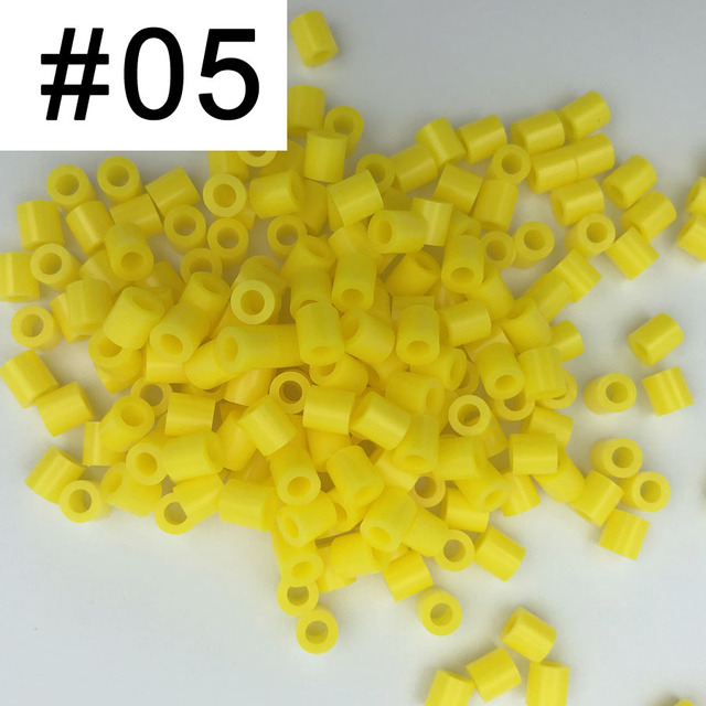 / 1000pcs perler PUPUKOU  fuse beads Pearly Iron Beads for Kids Hama Beads Diy Puzzles High Quality Handmade Gift Toy